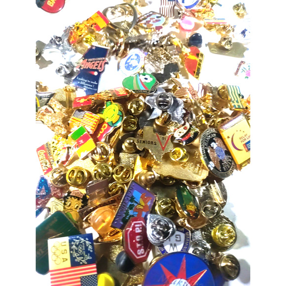 Hat Lapel Pin Pin Backs 1 Pound - Picture 9 of 13